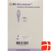 BD Microtainer Lanzetten 30g x 1.5mm Lila 200 Stück