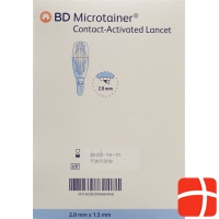 BD Microtainer Lanzetten 2mm x 1.5mm Blau 200 Stück