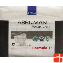 Abri Man Premium Formula 1 23x29cm 14 Stück