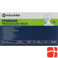 Tecnol Procedure Mask Protect Blau Typ Iir 50 Stück