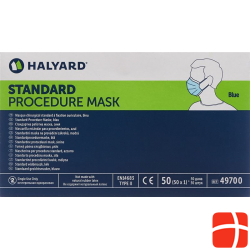 Tecnol Procedure Mask Protect Blau Typ Iir 50 Stück