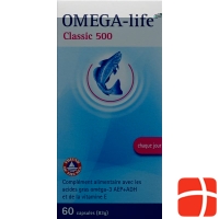 Omega-life 500mg 60 Kapseln