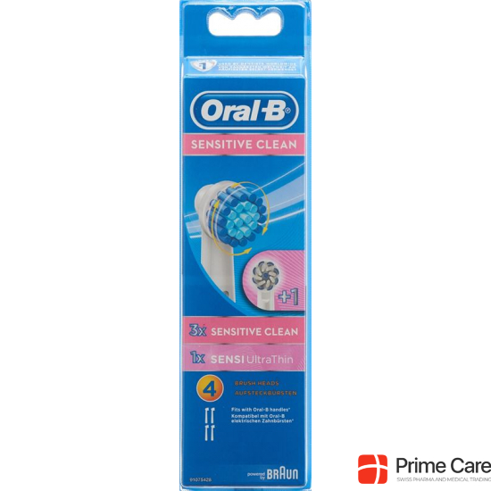 Braun Oral-B Sensitive Aufsteckbürste 4 Stück buy online