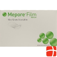 Mepore Film Folienverband 10x12cm Steril 10 Stück