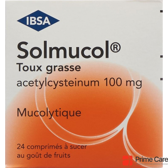 Solmucol 100mg 24 Lutschtabletten buy online