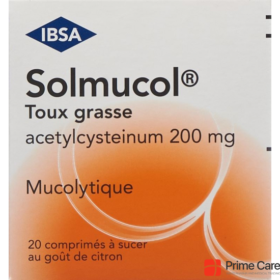 Solmucol 200mg 20 Lutschtabletten buy online