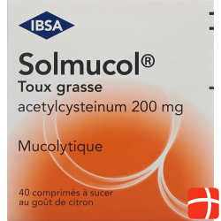 Solmucol Erkältungshusten Lutschtabletten 200mg 40 Stück