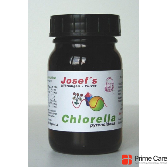 Chlorella Pyrenoidosa Josefs Pulver 6 Glas 100g buy online