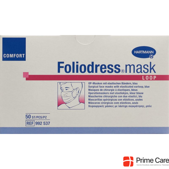 Foliodress Mask Loop Blau 50 Stück buy online