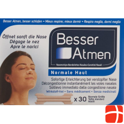 Besser Atmen Nose Strips Beige Normal 30 pieces