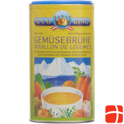 Bio King Klare Gemüsebrühe ohne Hefe 300g