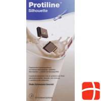 Protiline Silhouette Pulver Schokolade 10x 25g