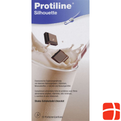 Protiline Silhouette Pulver Schokolade 10x 25g