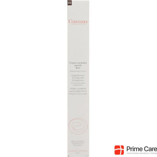 Avène Couvrance Eyebrow Pencil Dark Brown 02 buy online