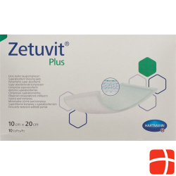 Zetuvit Plus Absorptionsverband 10x20cm 10 Stück