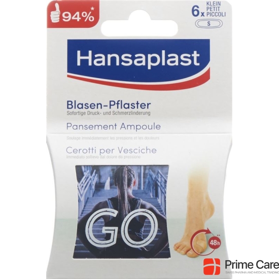 Hansaplast Foot expert SOS Blasen-Pflaster 6 Stück klein für Zehen buy online