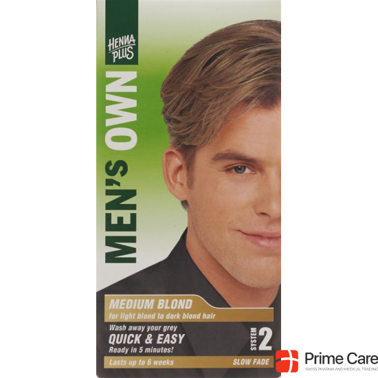 Henna Plus Mens Own Syst2 Medium Blonde buy online