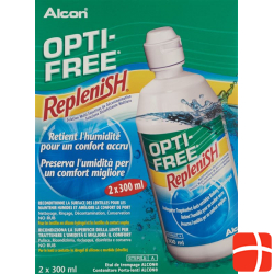 Opti Free Replenish Desinfektionsloe Neu 2x 300 M