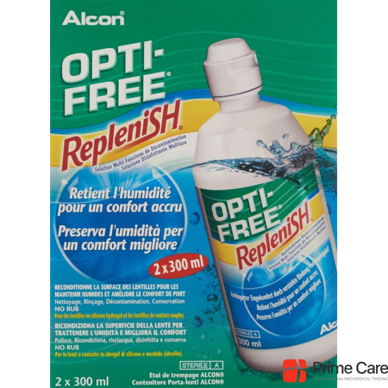 Opti Free Replenish Desinfektionsloe Neu 2x 300 M buy online