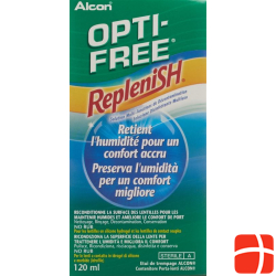 Opti Free Replenish Disinfectant solution bottle 120ml