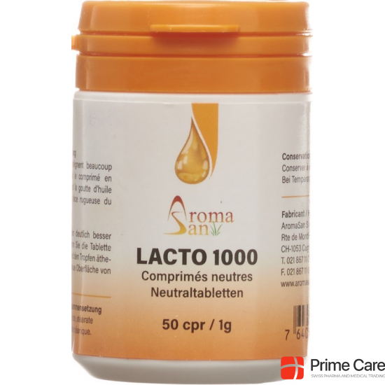Aromasan Lacto 1000 Tabletten für Aetherische Oele 50 buy online