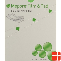 Mepore Film & Pad 5x7cm Square 85 Stück