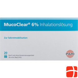 Pari Mucoclear Inhalationslösung 6% NaCl 20x 4ml