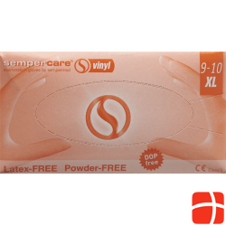 Sempercare Handschuhe XL Vinyl Ungepudert Unsteril 90 Stück