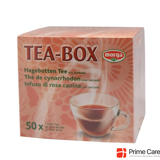 Morga Tea Box Hagebutten Tee 50x1 Lt buy online