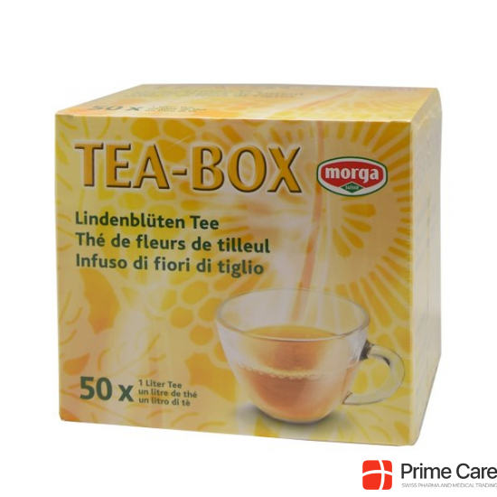 Morga Tea Box Lindenblüten Tee 50x1 Lt buy online
