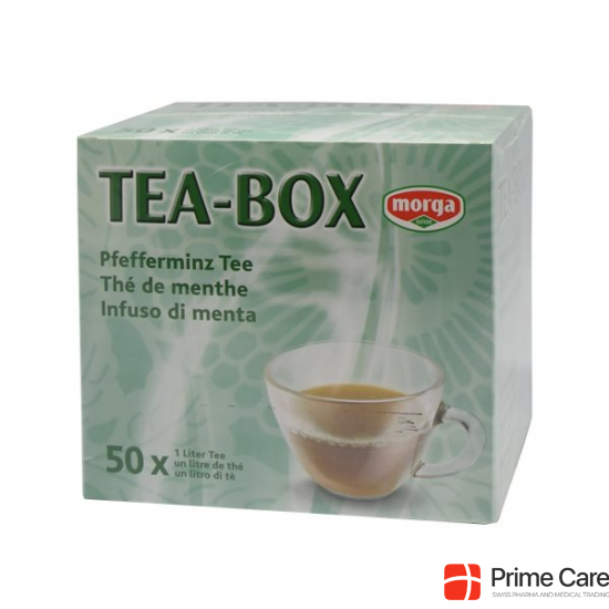 Morga Tea Box Pfefferminz Tee 50x1 Lt buy online