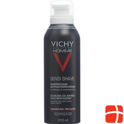Vichy Homme Shaving Foam Anti Skin Irritation 200ml