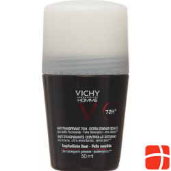 Vichy Homme Anti-Transpirant 72H Extra Strong Protection Roll-On 50ml