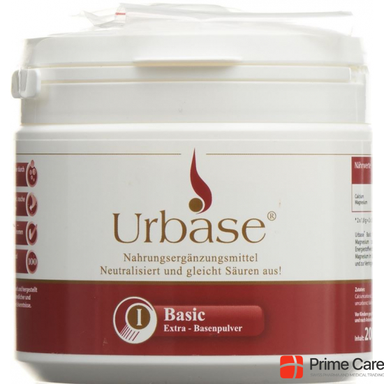 Urbase Basic Extra Basenpulver 200g buy online