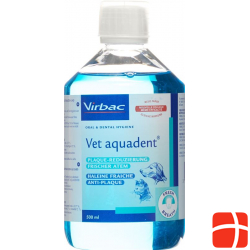 Vet Aquadent Lösung für Hunde/Katzen Flasche 500ml