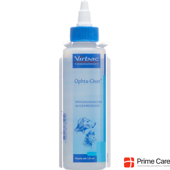 Ophta Clean Physiolog Lösung F Hunde/katzen Flasche 125ml buy online