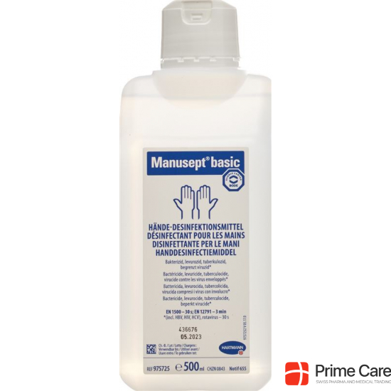 Manusept Basic Händedesinfektion Flasche 500ml buy online