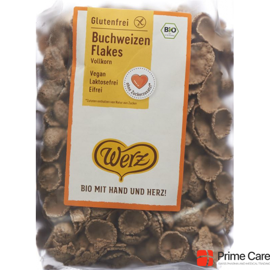 Werz Buchweizen Vollkorn Flakes Glutenfrei 250g buy online