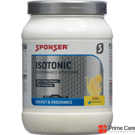 Sponser Isotonic Citrus 1000g buy online