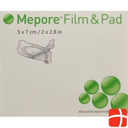 Mepore Film & Pad 5x7cm Oval 5 Stück