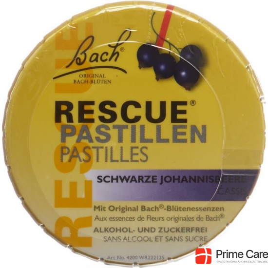 Bachblüten Rescue Pastillen Blackcurrant buy online