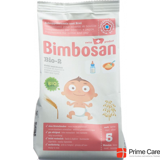 Bimbosan Bio-2 Hafer und Dinkel Pulver Refill 300g buy online