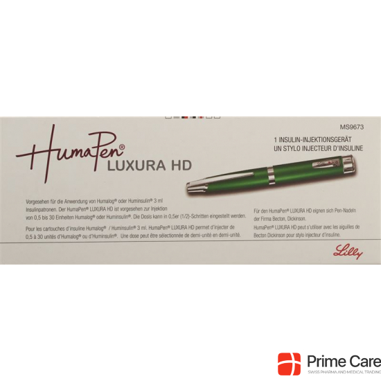 Humapen Luxura Hd Insulin Injektgerät 3ml buy online