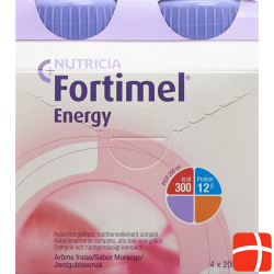 Fortimel Energy Erdbeer 4x 200ml
