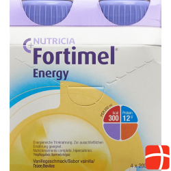 Fortimel Energy Vanille 4x 200ml