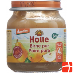 Holle Pure Pear from the 4th month Organic 125g