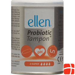 Ellen Probiotic Tampon Super Dose 8 Stück