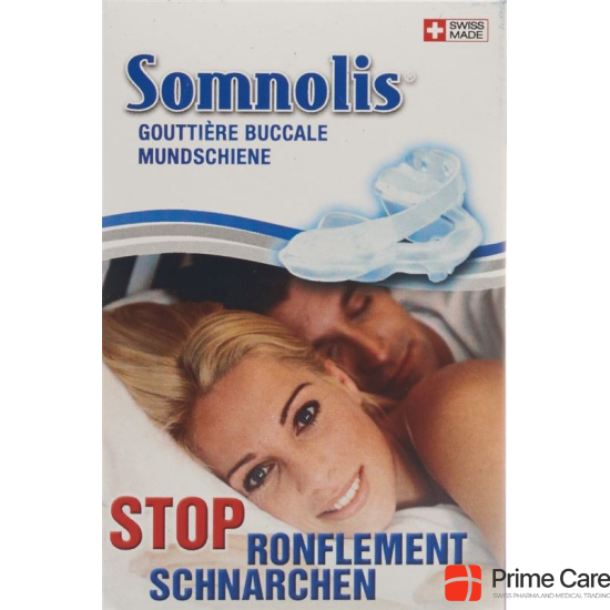 Somnoli's mouth splint against snoring buy online