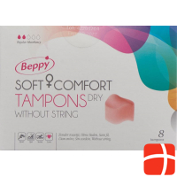 Beppy Soft Comfort Tampons Dry ohne Faden 8 Stück