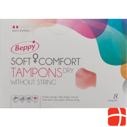 Beppy Soft Comfort Tampons Dry ohne Faden 8 Stück